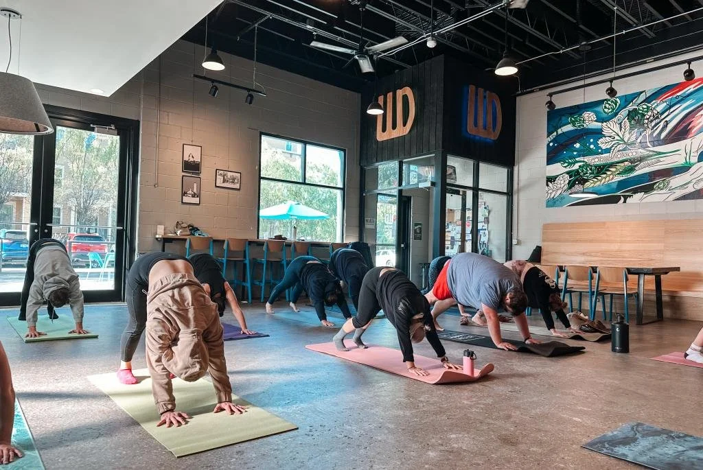 Yoga on Tap with The Local Movement