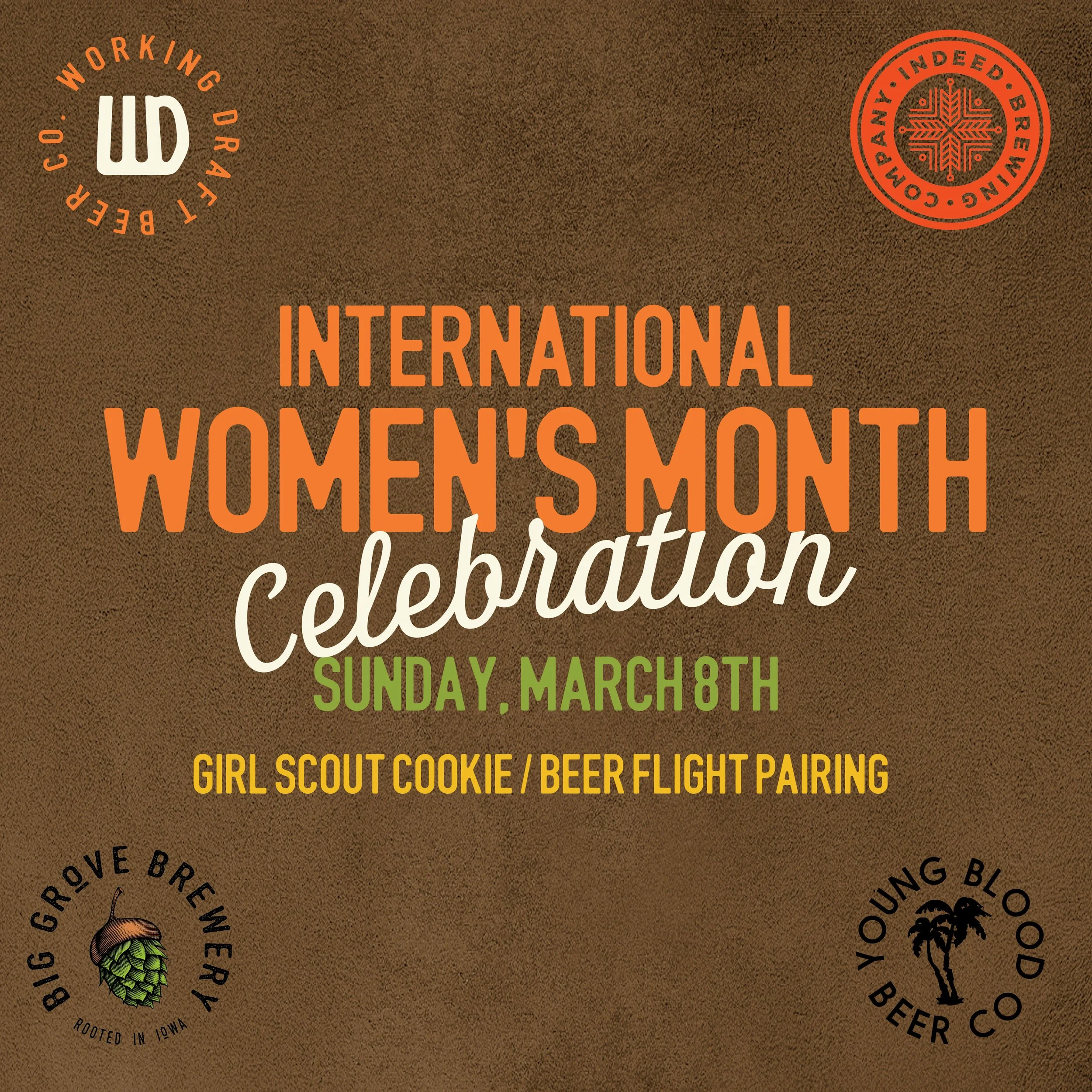 Celebrate International Women’s Month w/ Beer &amp; Girl Scout Cookies