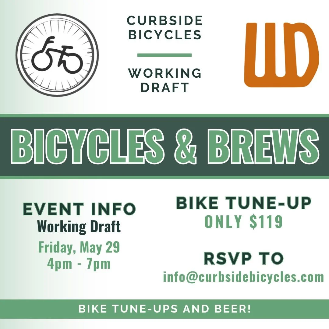 Curbside Bicycles Bike Repair Pop-Up
