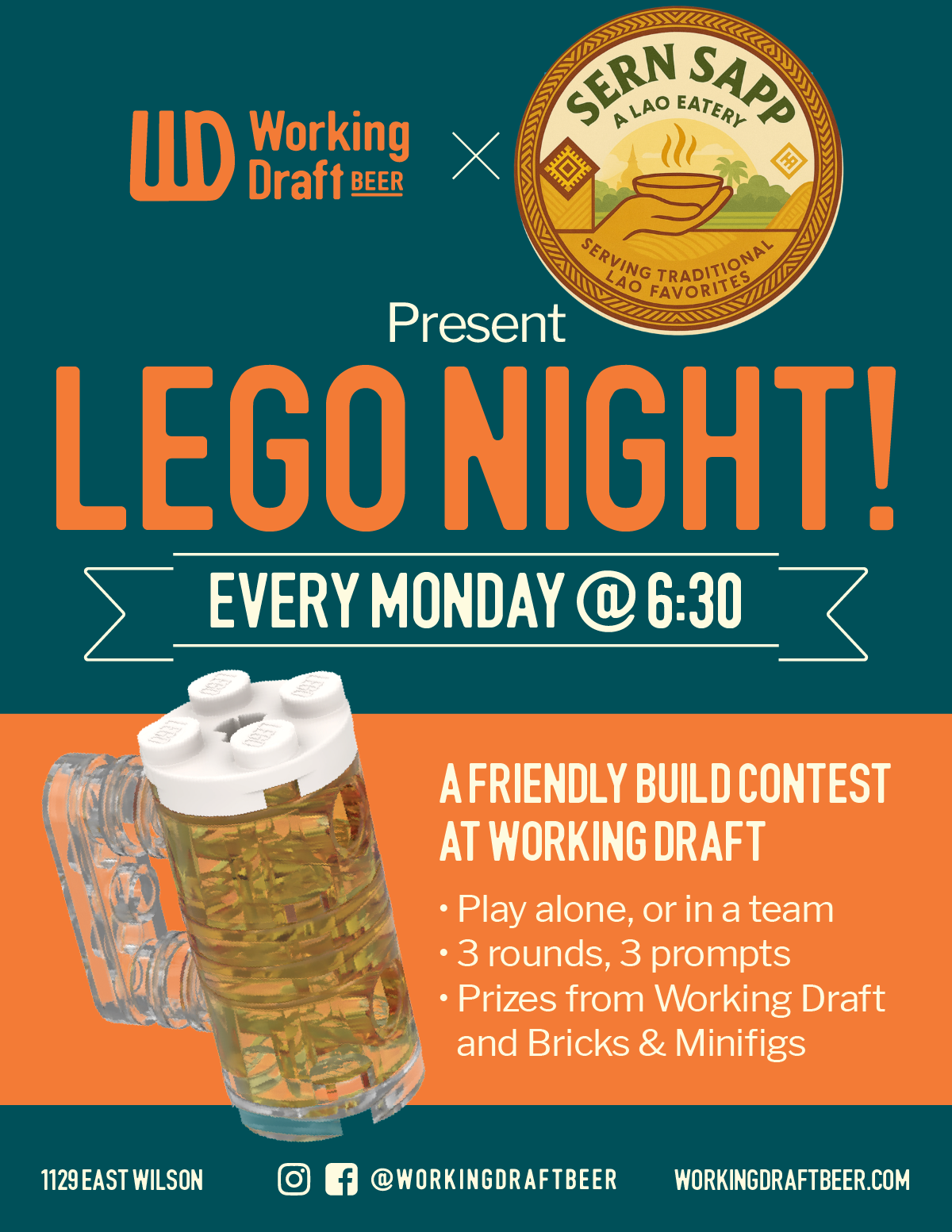 Lego Night + Sern Sapp