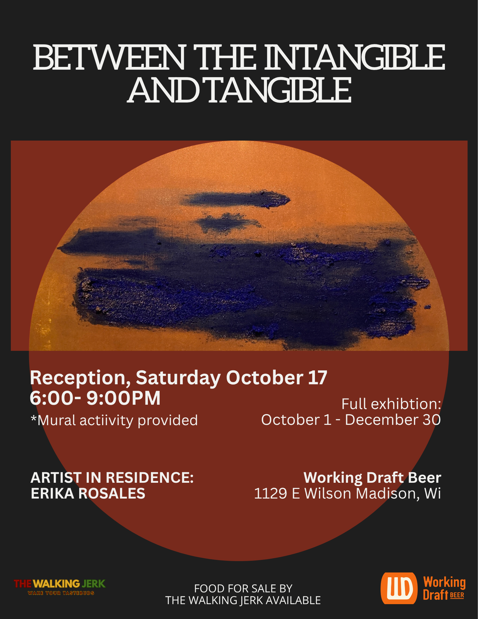 Between the Intangible and Tangible Erika Rosales Art Opening