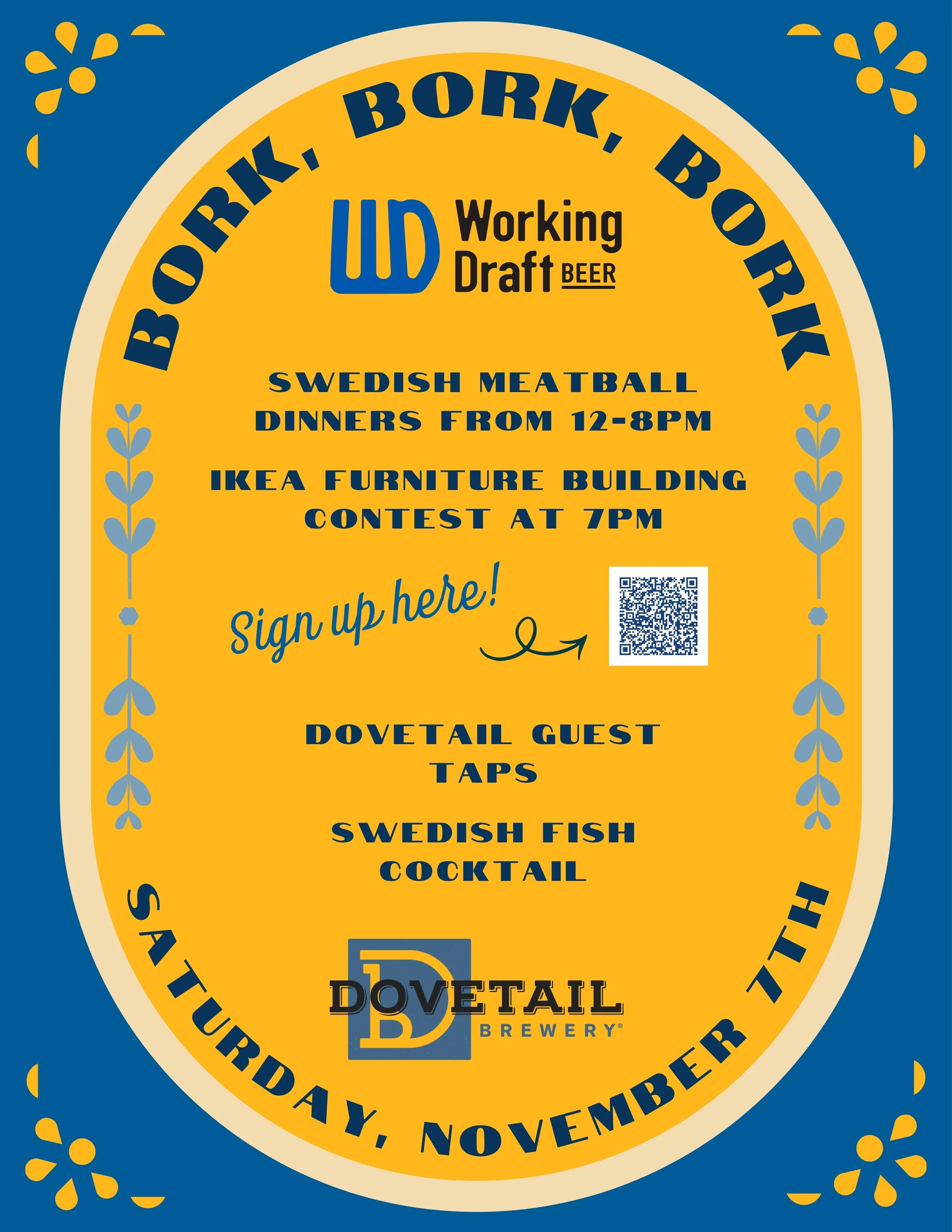 Swedish Lager / Dovetail Brewery Collab Release Party