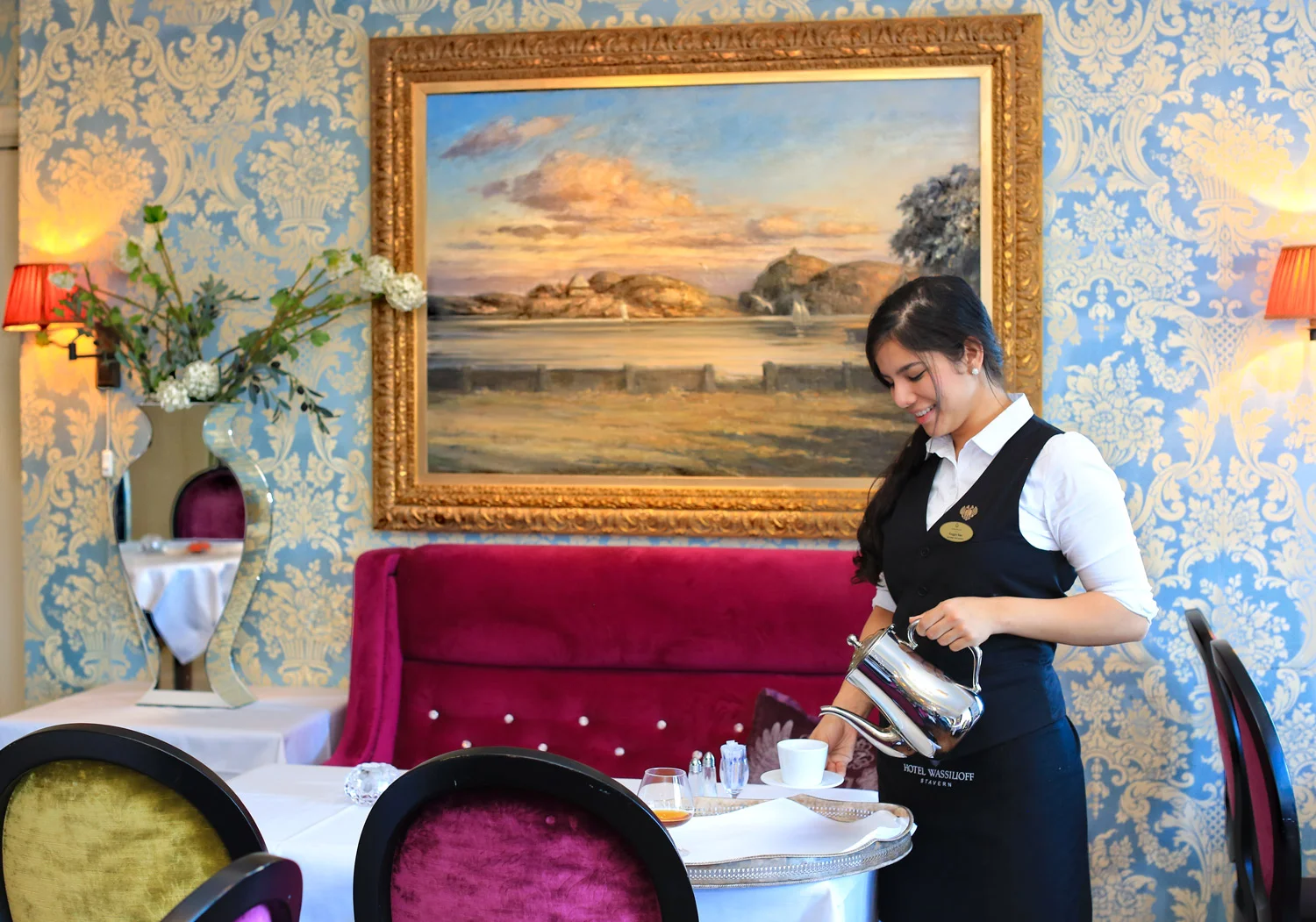  Kunst og interiør beriker sinnet under et opphold på Hotel Wassilioff.