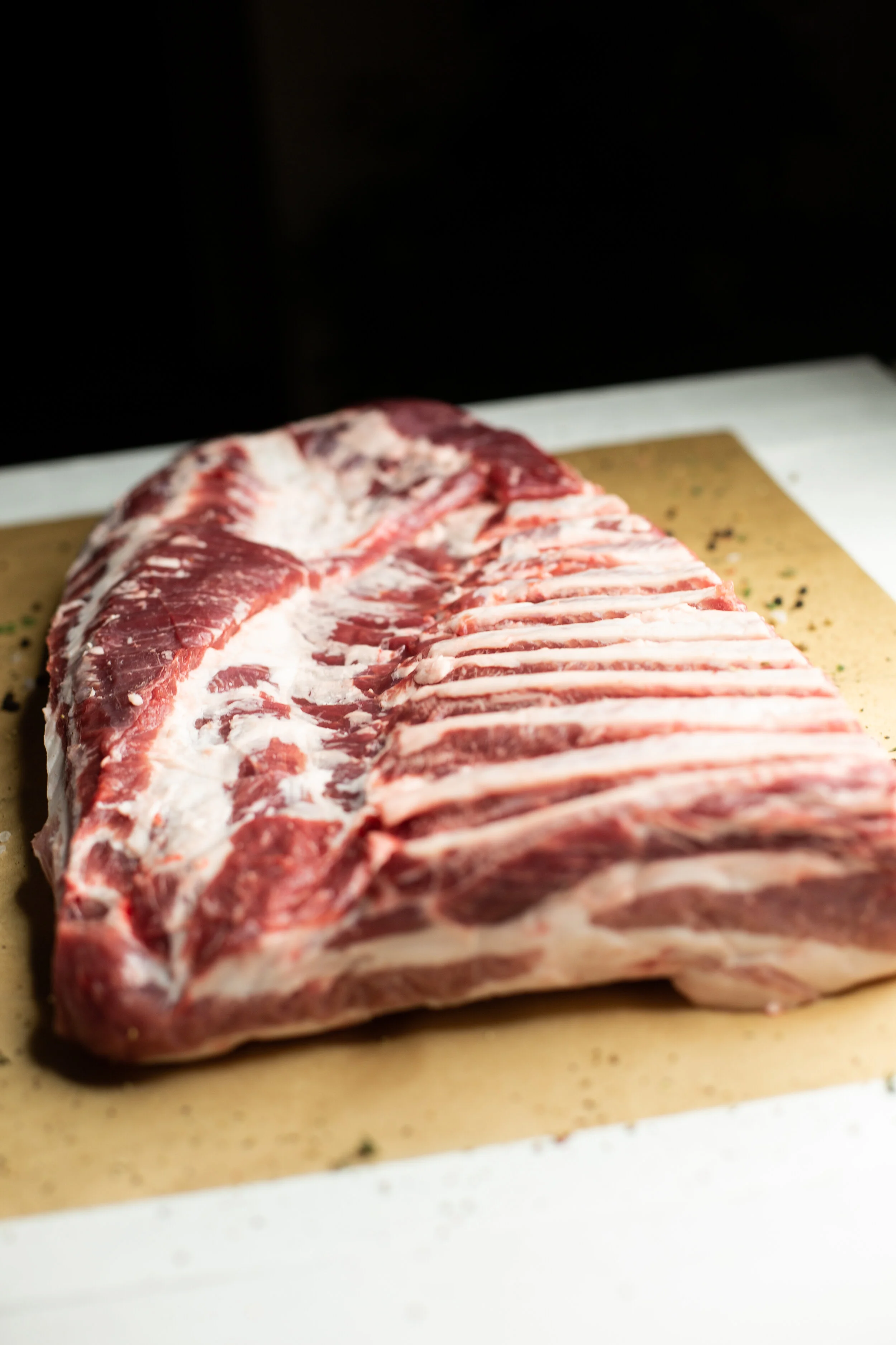 Heritage Berkshire Japanese Single Rib Belly (Halved) — Heritage ...