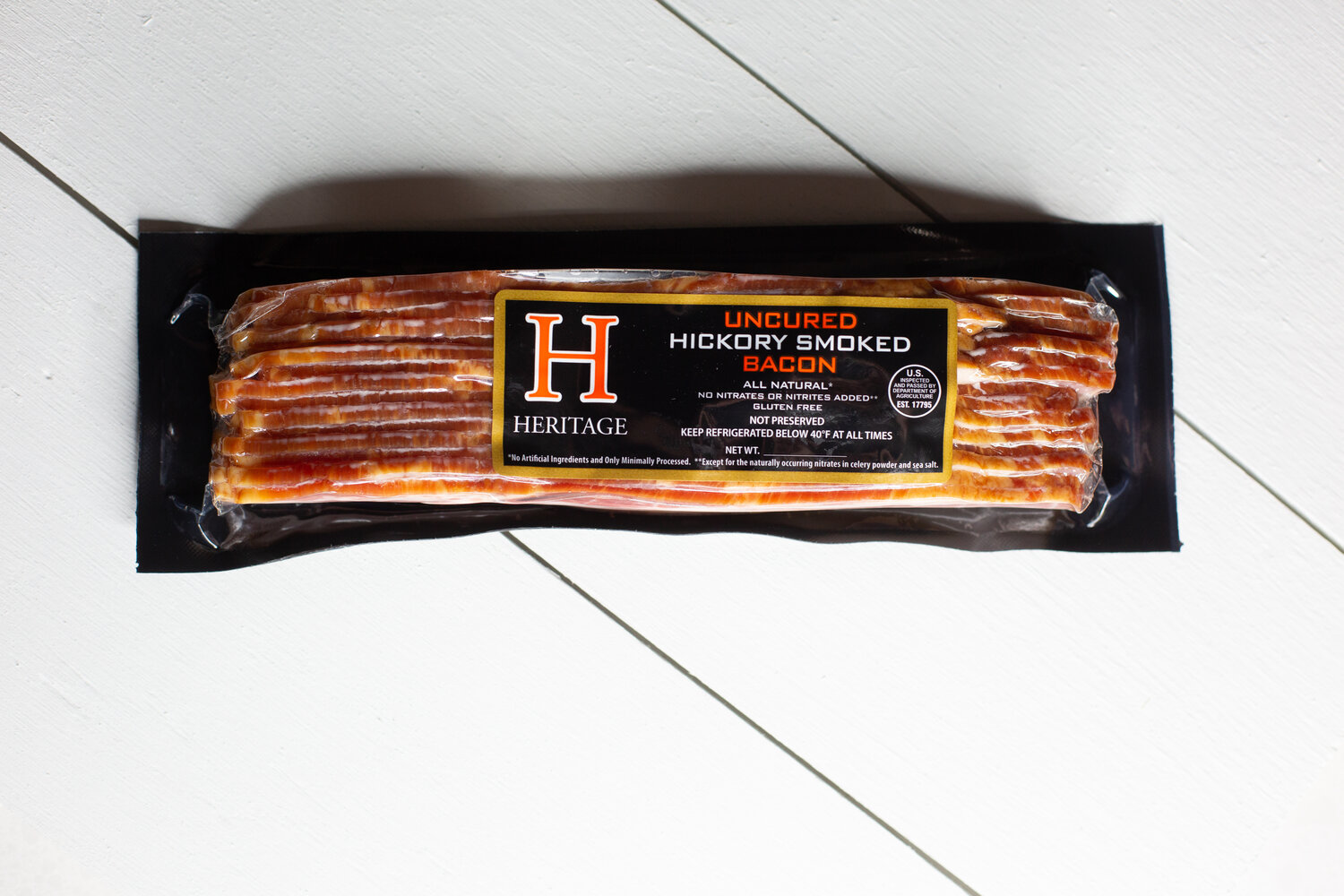 Nitrite Free Hickory Bacon