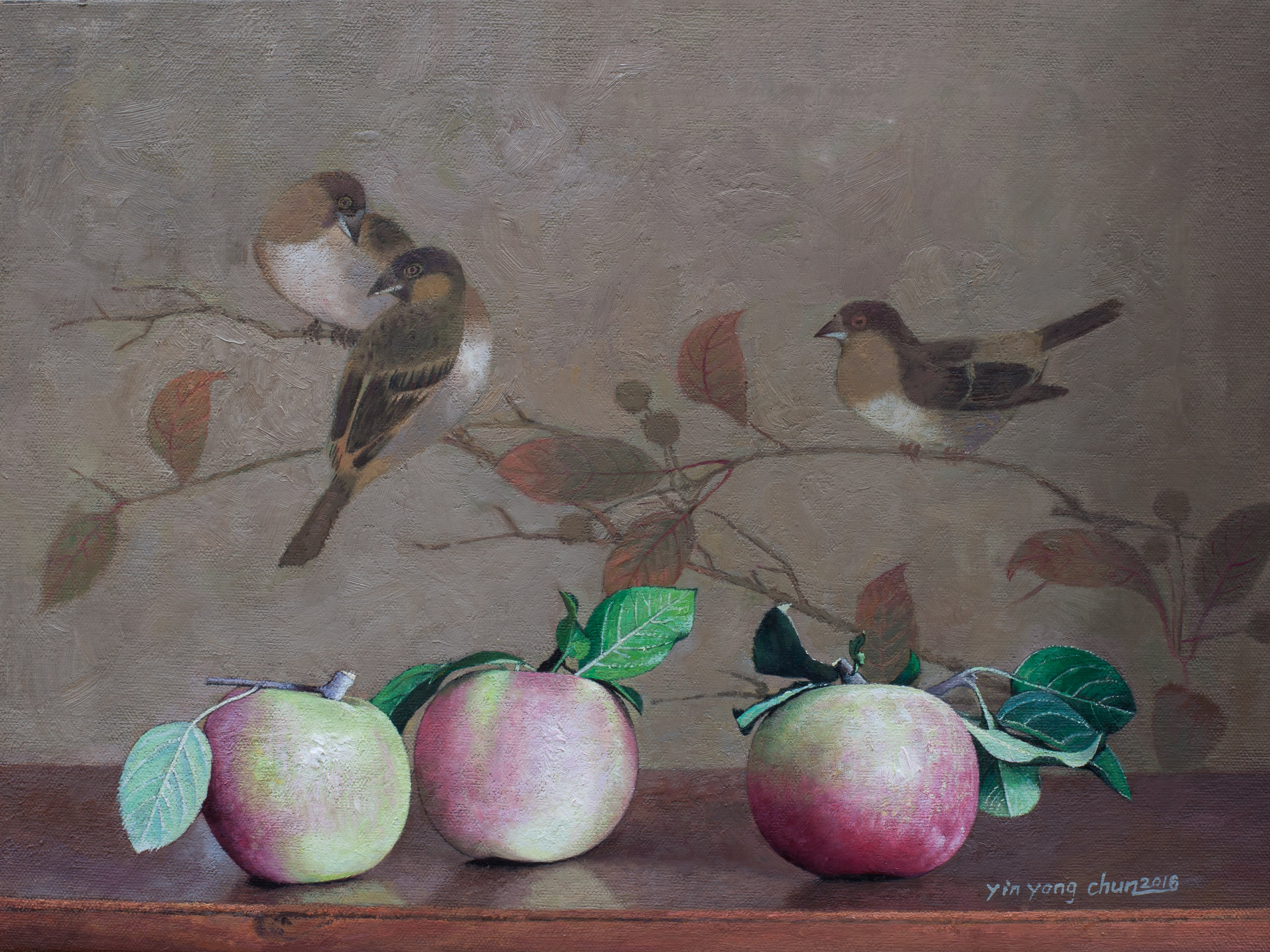 Apples and birds 