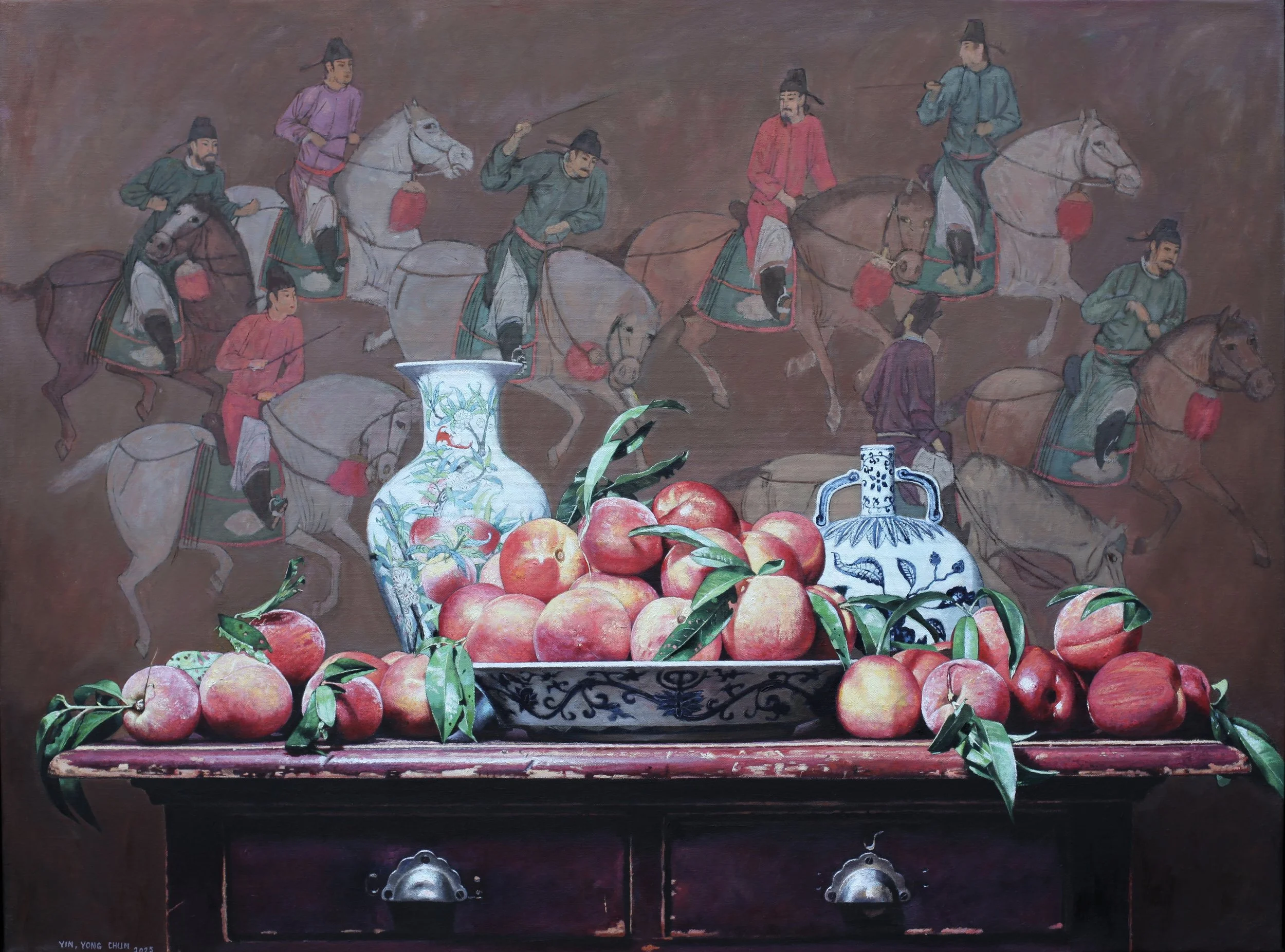 Peaches and Horseback 