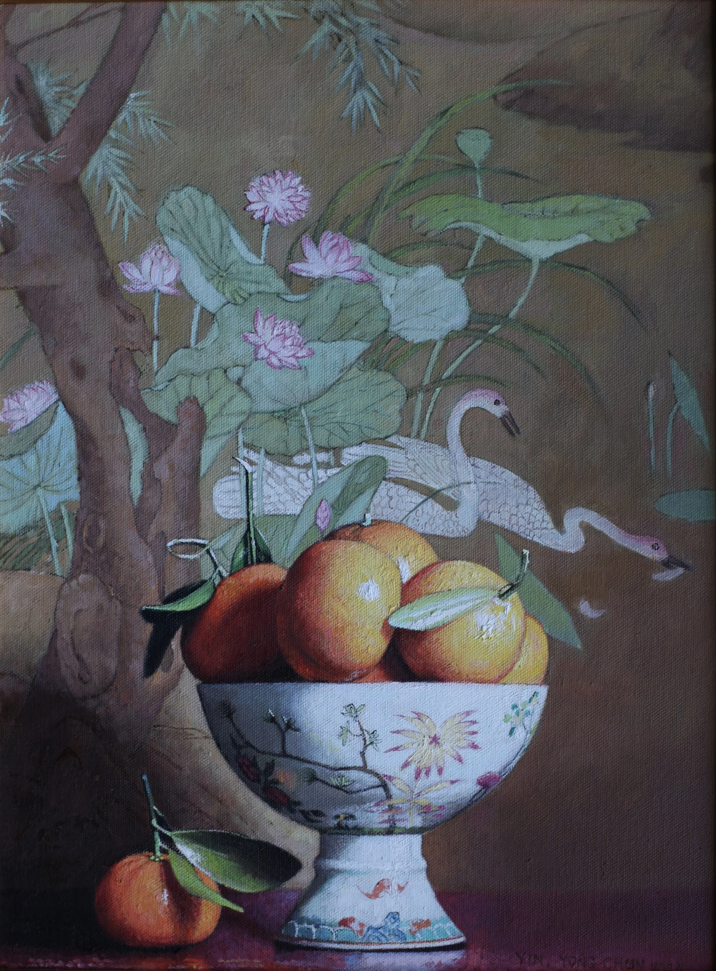 White swans and Oranges 