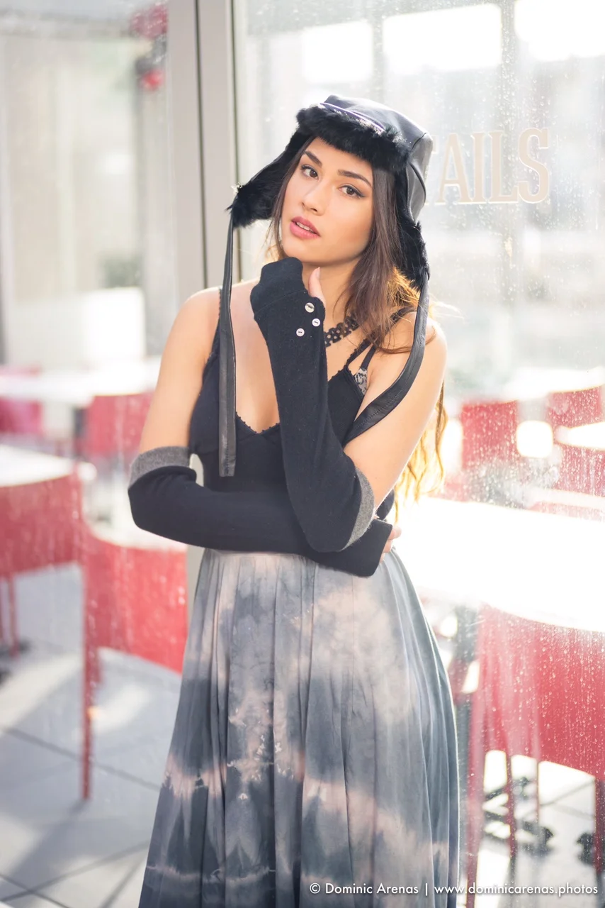 Repurposed Vintage Fur Aviator Hat