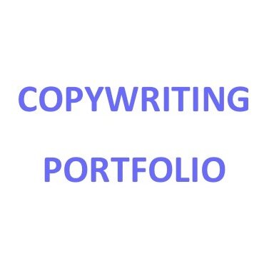 Copywriting Portfolio