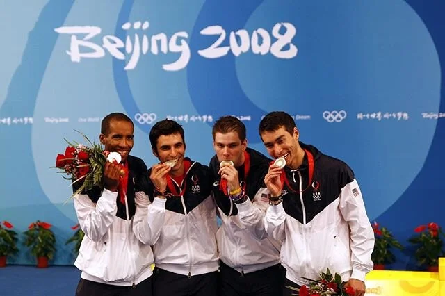 Happy International Olympic day. Grateful to have had such amazing teammates to share those special (read stressful) moments with. Images: @timacheff 
#olympics #olympicday