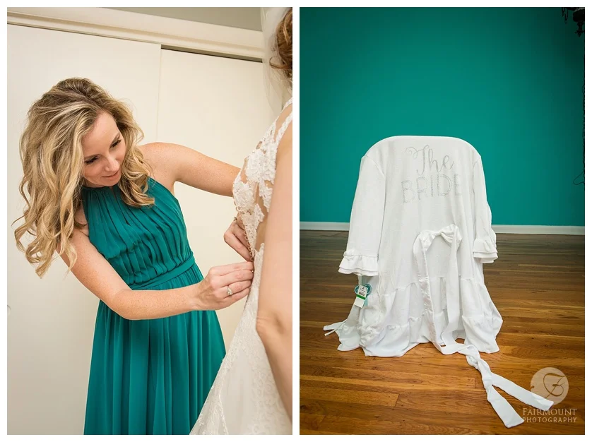 Townsend Room Wedding Bride Getting Ready