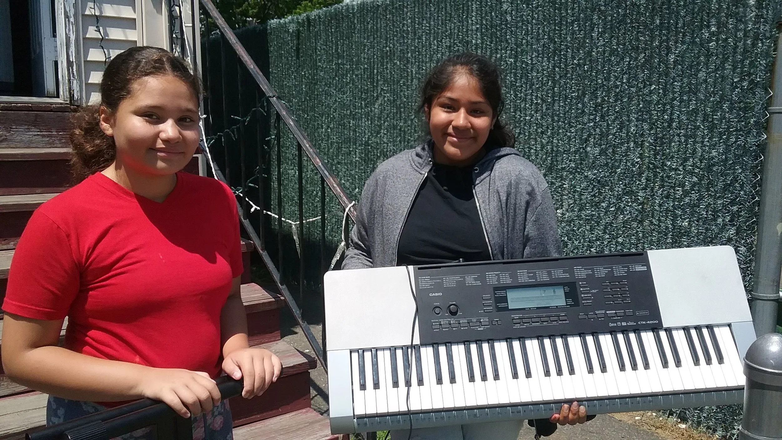 Emily and Joslyn with keyboard.jpg