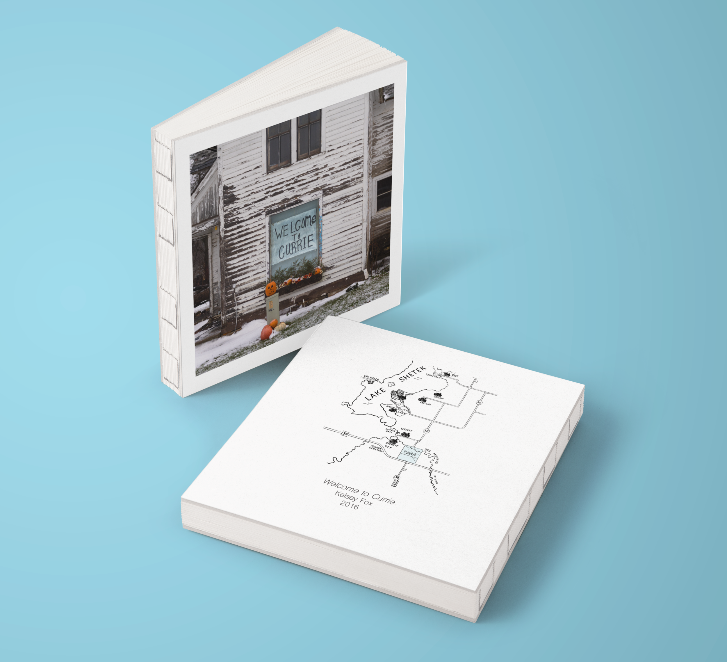 WELCOME TO CURRIE | Photo bookFor a personal project, I took the photos for, did the layout of, and bound the final version of a photo book that showcases a small town close to my heart.