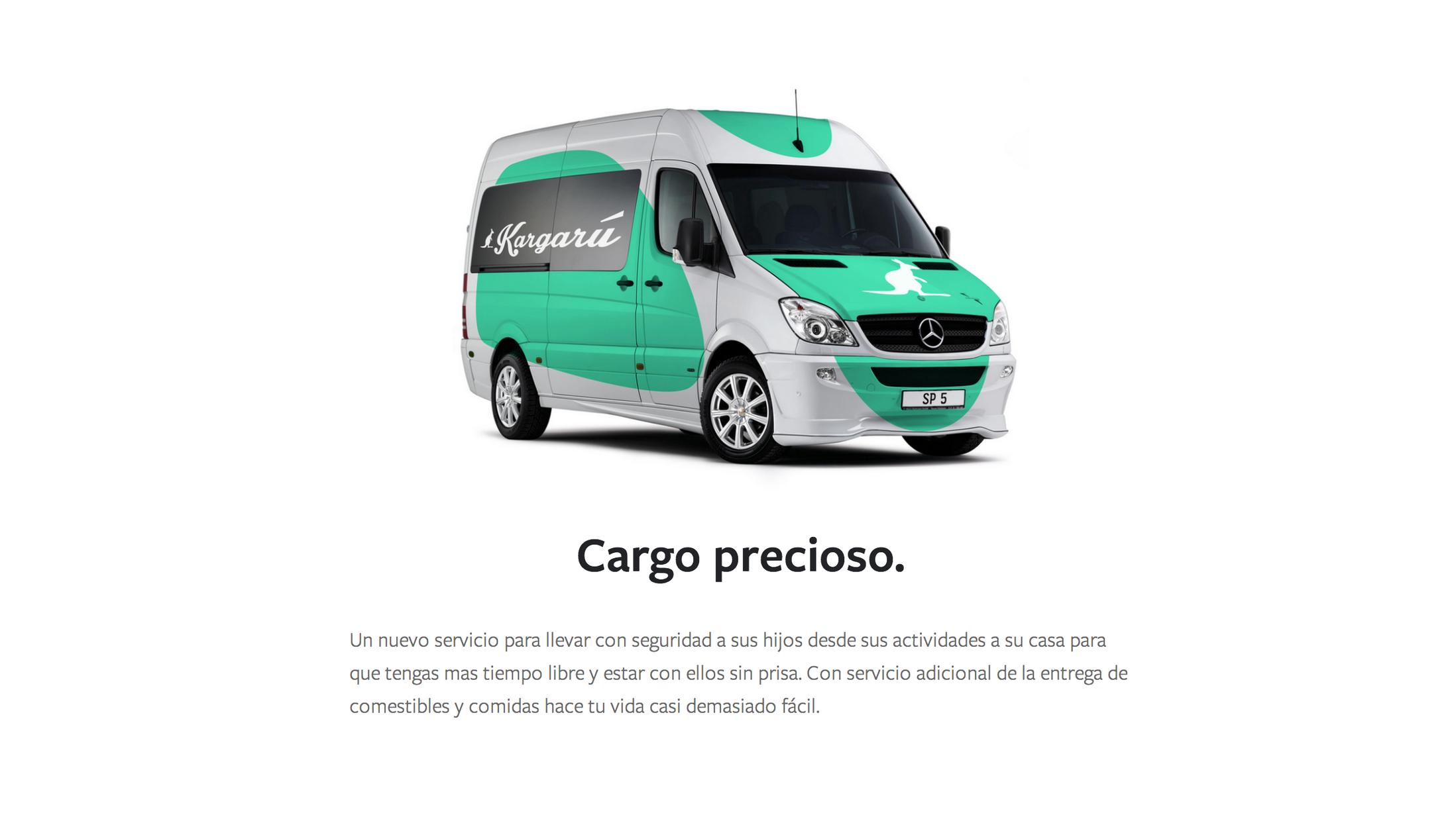  Kargarú, one of several prototypes tested over the course of a week, is a dedicated transport platform for kids. 