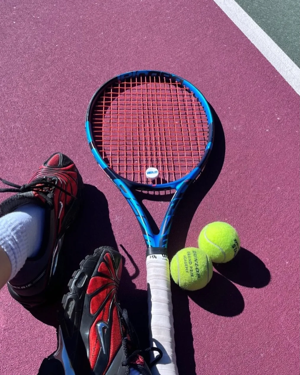 Thank you for coming out @alicia_olivasl #tennis #beveryhills #joincitytennis #tennislessons #losangeles