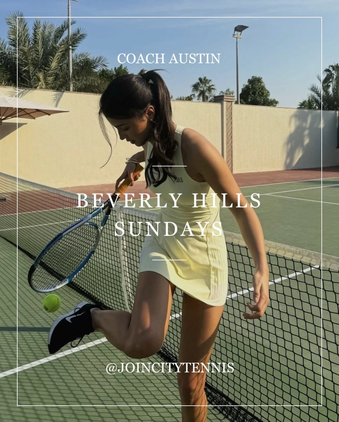 Adult Beginner I/II, Intermediate I, Women&rsquo;s Beginner I/II. Coach @austinswerner #joincitytennis #tennis #beverlyhills #tennislessons #losangeles