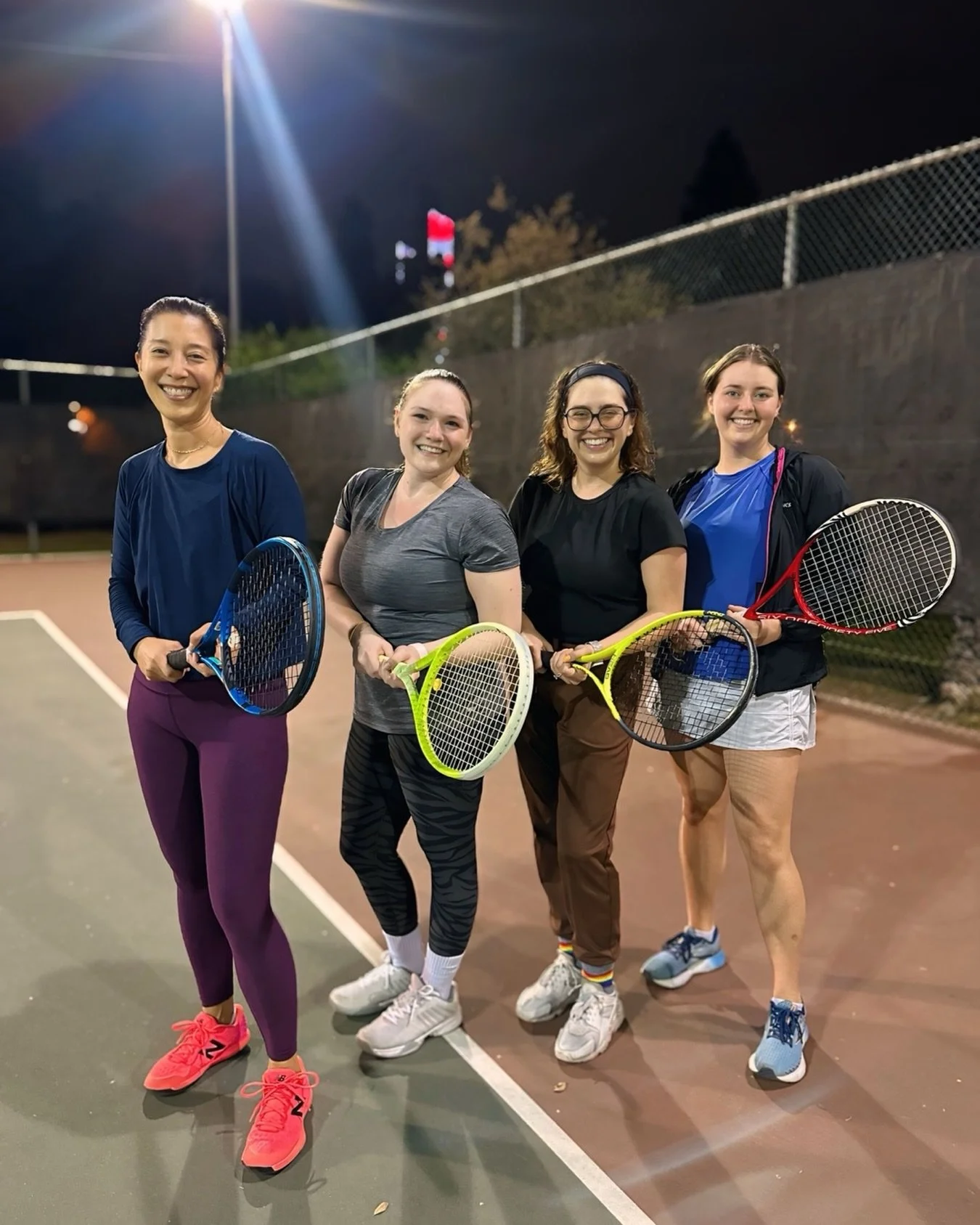 Culver City eveninglessons, always a good time! #Joincitytennis #tennis #culvercity #losangeles #2026
