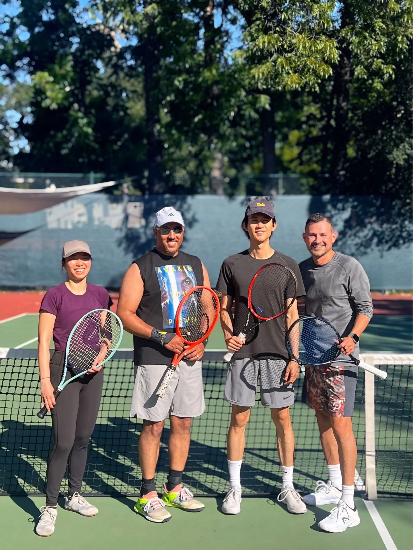 Let&rsquo;s do it again with Coach @merchant.shawn @joincitytennis