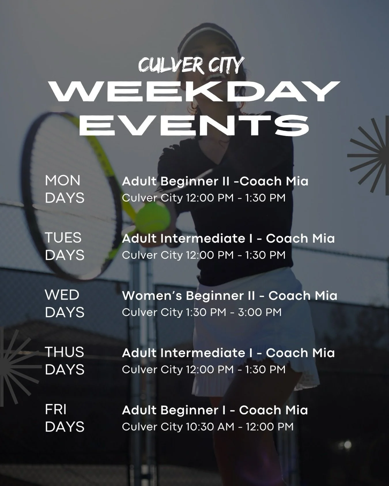 #Joincitytennis #tennis #culvercity #losangeles #2026