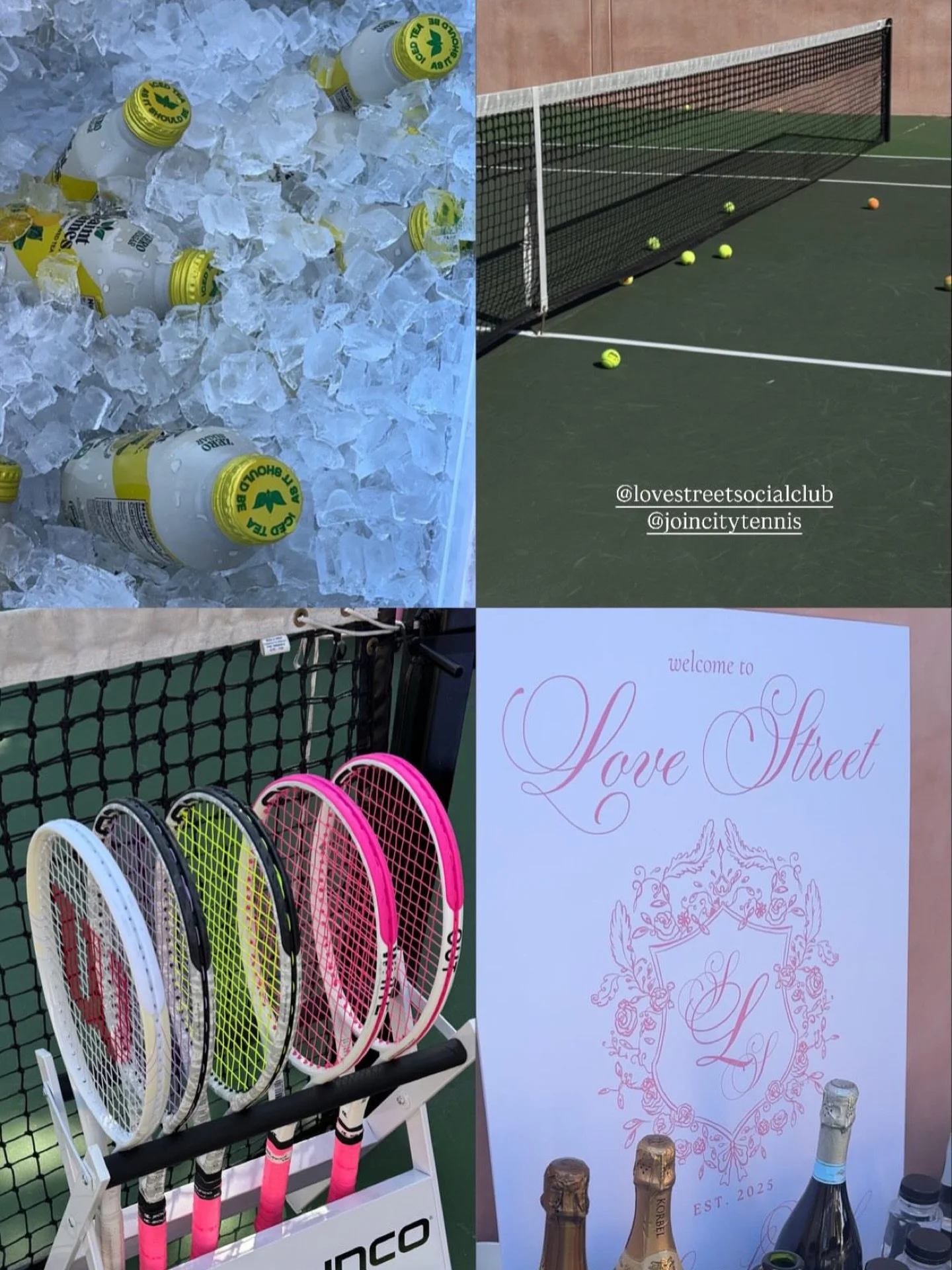 Remembering @lovestreetsocialclub in Beverly Hills! @athenazecha @solinco @joincitytennis