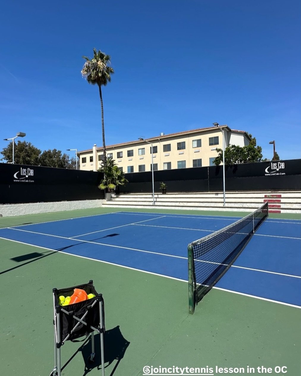 @joshbaartennis working with @elkekahler down in OC today stay tuned! #Tennis #joincitytennis #2026 #oc #tennislife
