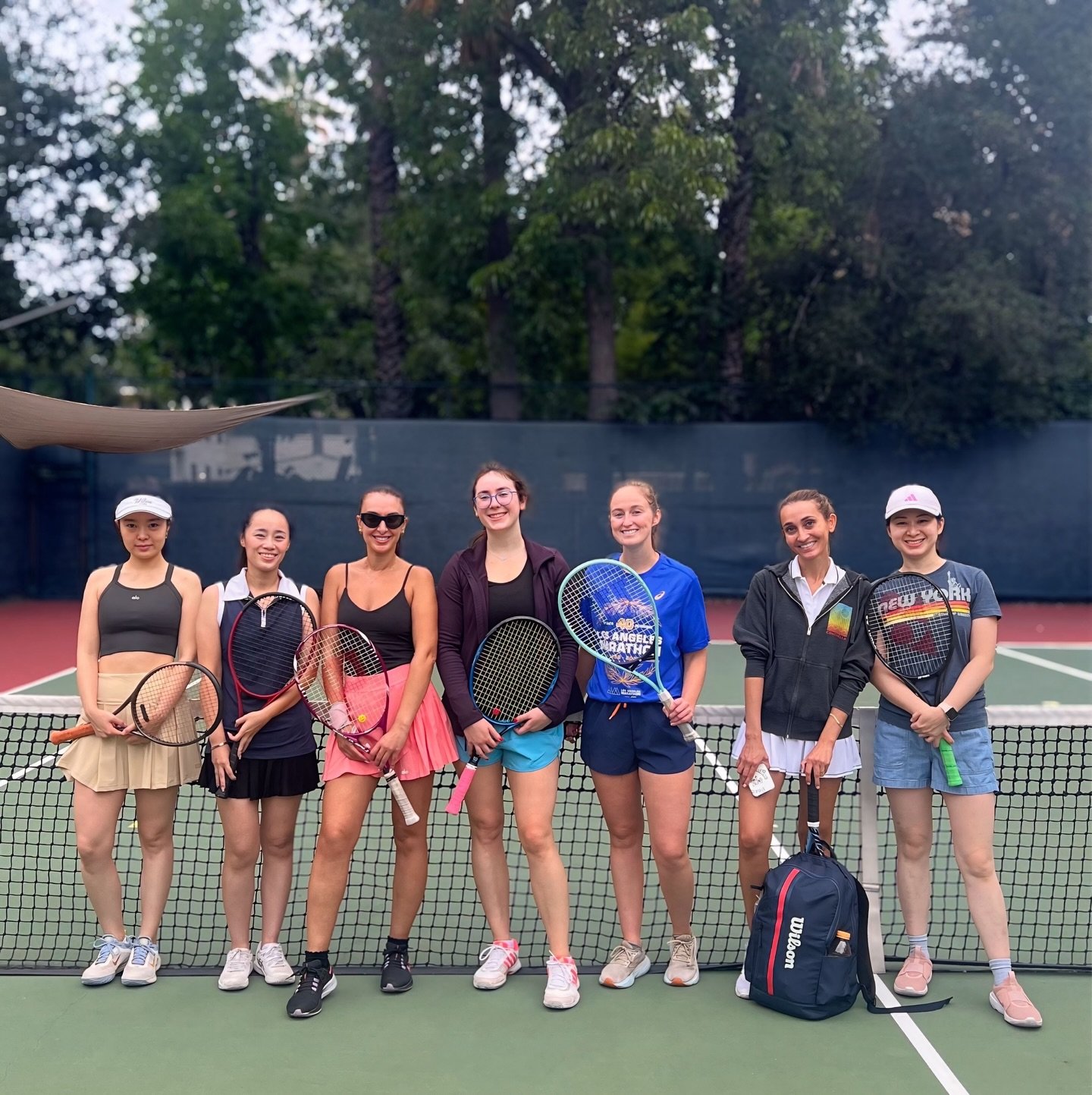 Coach @merchant.shawn and the crew! #Joincitytennis #tennis #pasadena #southpasadena #2026