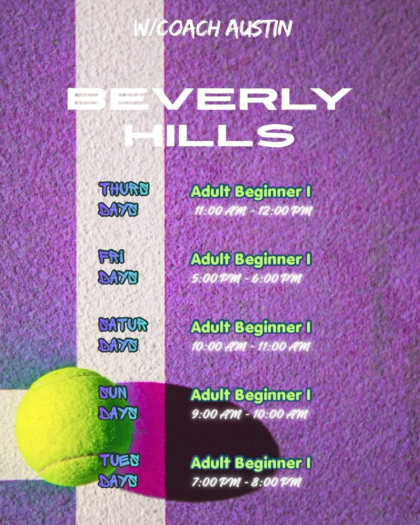 @awernertennis #joincitytennis #tennis #beverlyhills #losangeles #2026