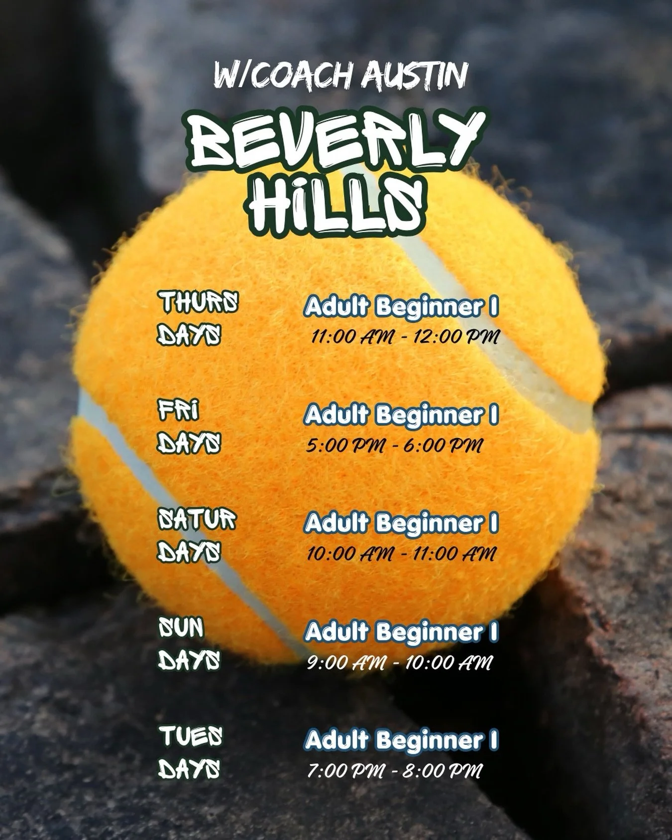 #Joincitytennis #tennis #beverlyhills #losangeles #2026 @awernertennis