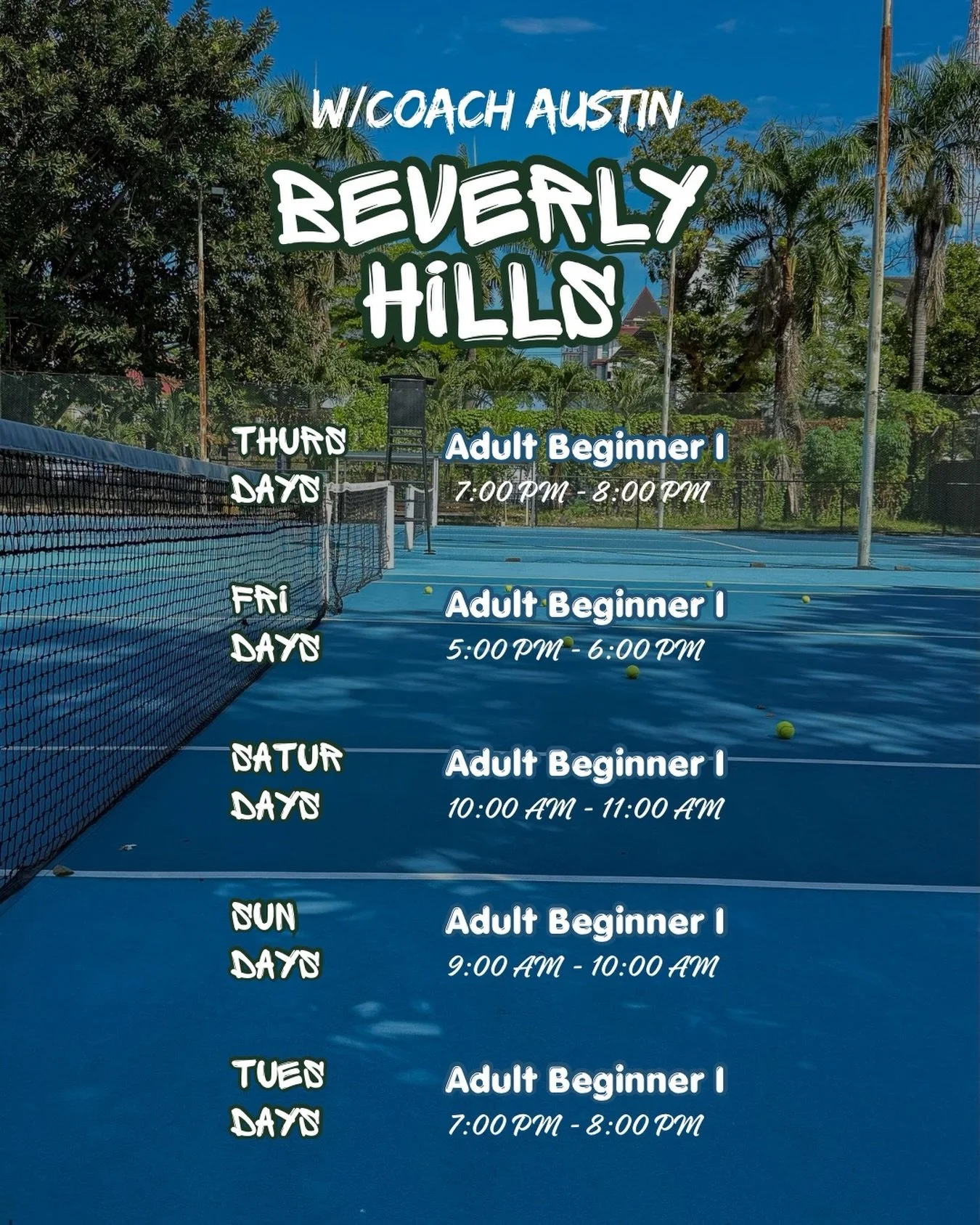 @awernertennis #joincitytennis #tennis #beverlyhills #losangeles #2026