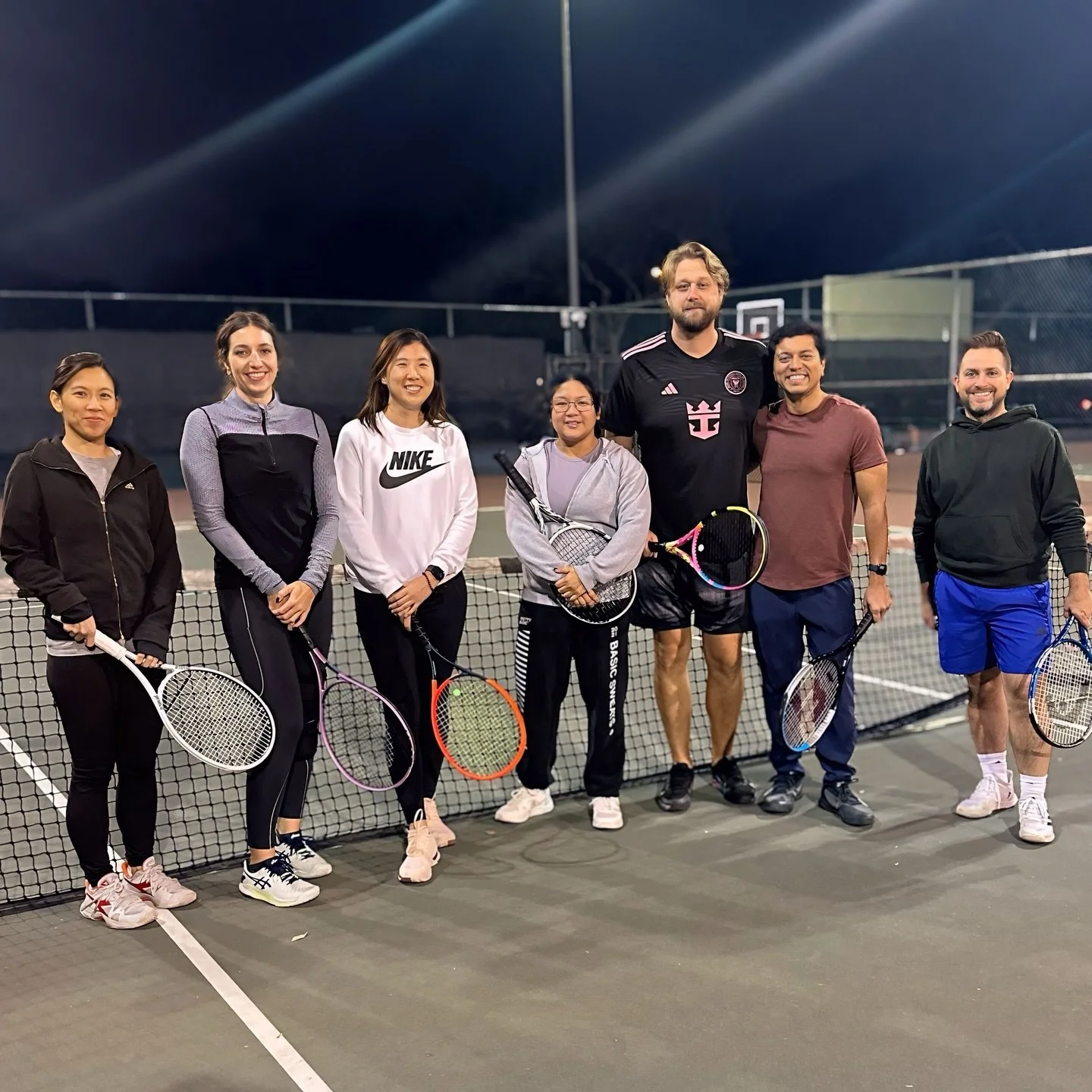 Showing us a weekday evenings in Culver City with Coach @coachbtv #joincitytennis #tennis #culvercity #losangeles #2026