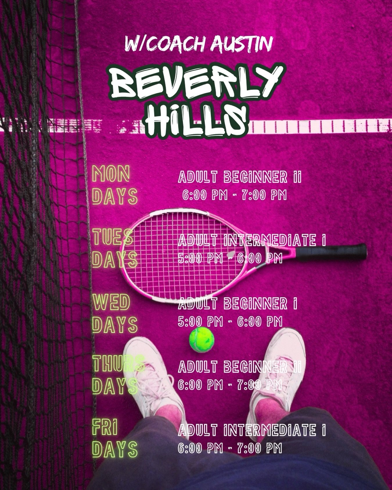 #Joincitytennis #tennis #beverlyhills #losangeles #2026 @awernertennis