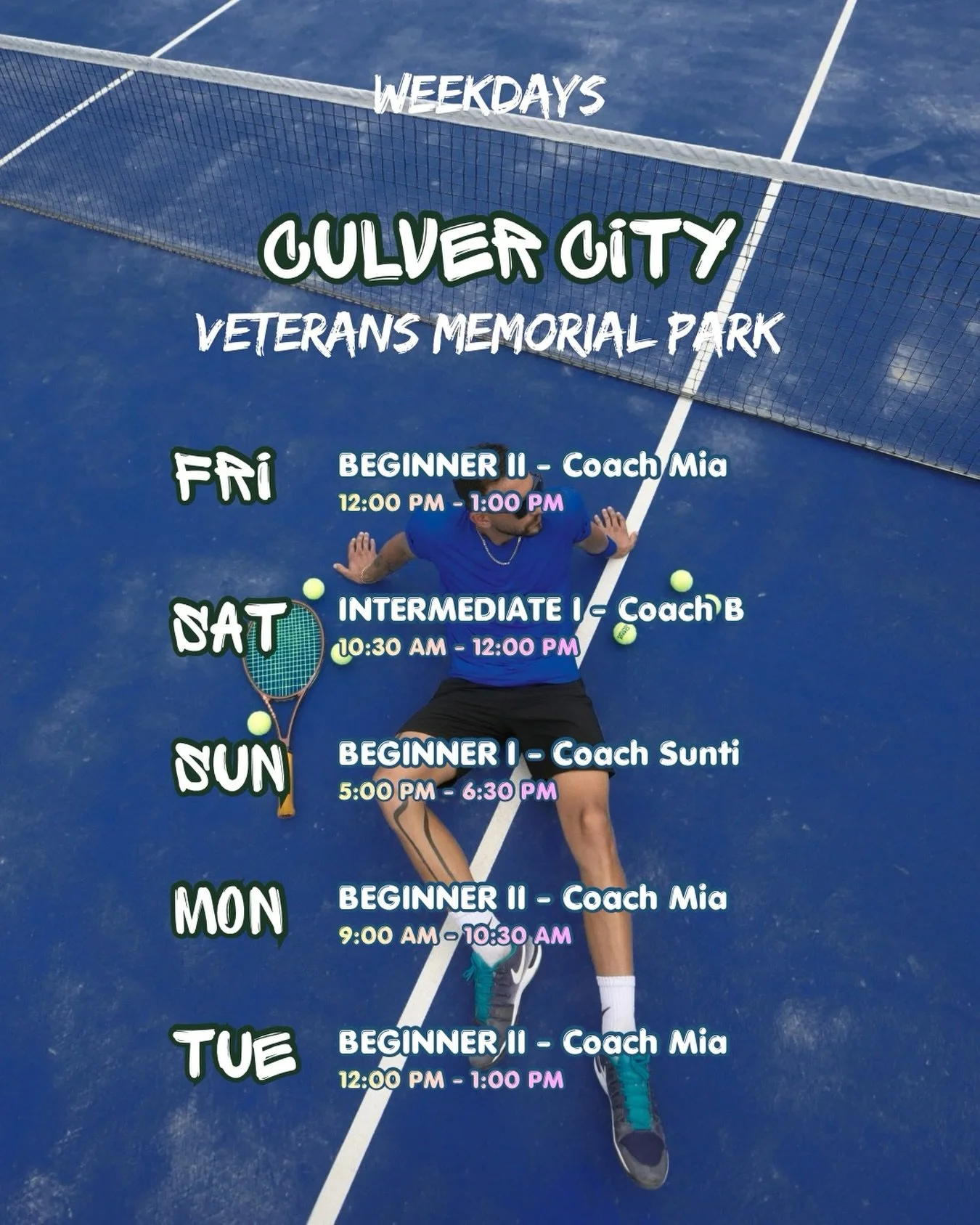 #Joincitytennis #tennis #culvercity #losangeles #2026