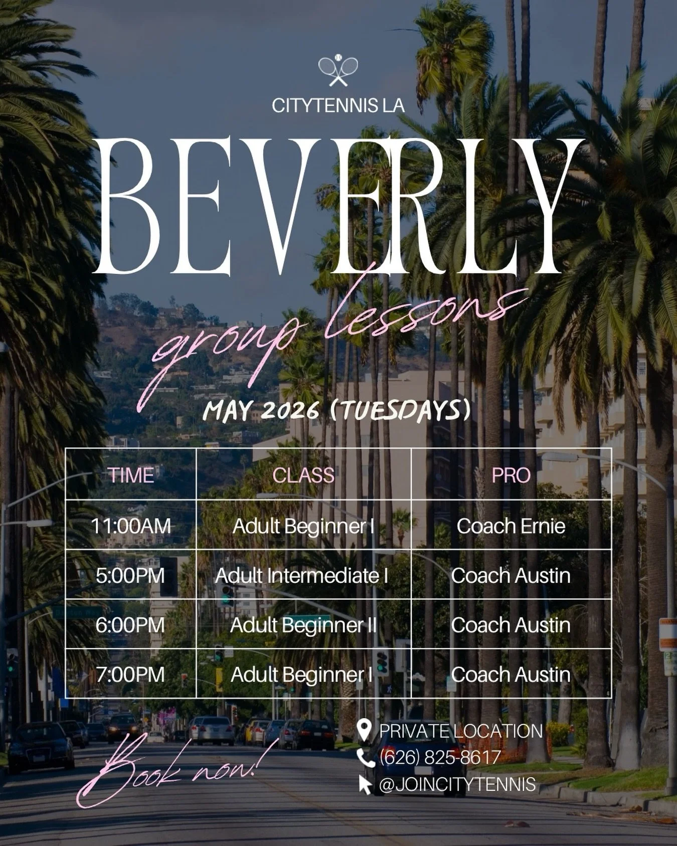 #Joincitytennis #tennis #beverlyhills #losangeles #2026 @awernertennis @erniestone_
