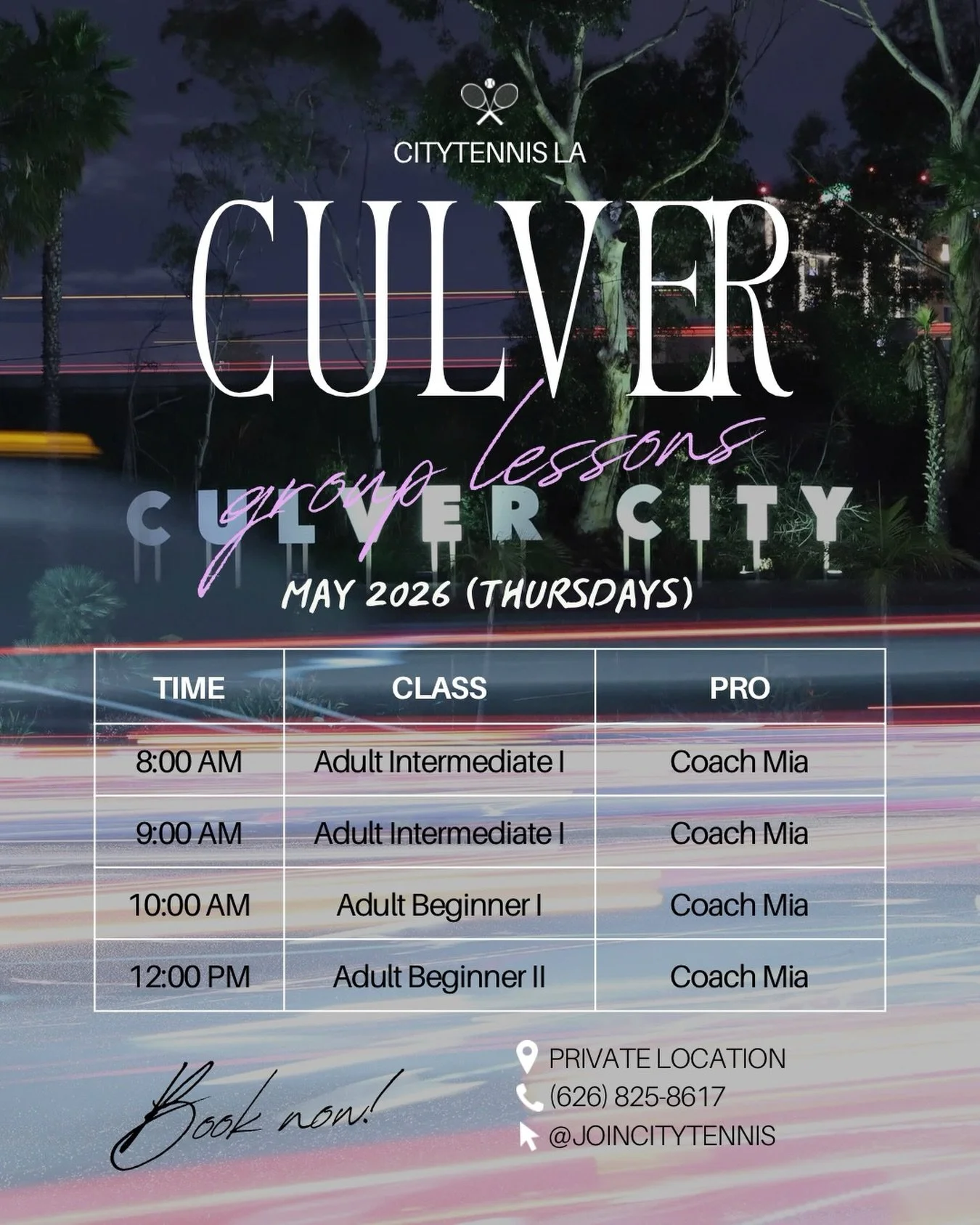 #Joincitytennis #tennis #culvercity #losangeles #2026 @tennisamateurforever