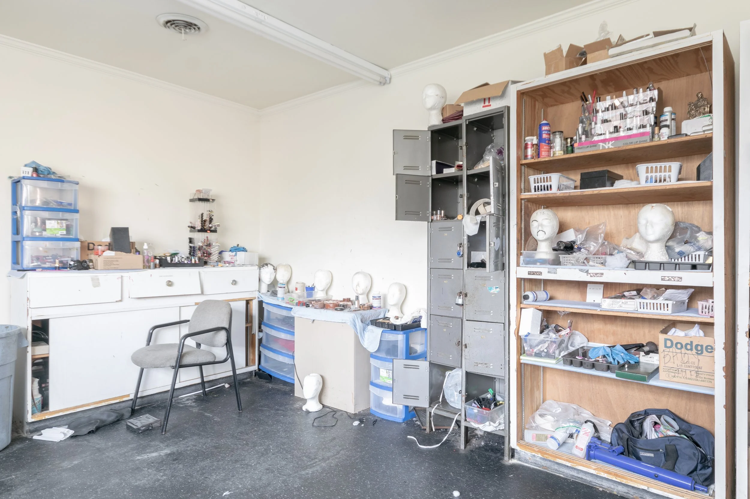 Abandoned Funeral Home Embalming Room