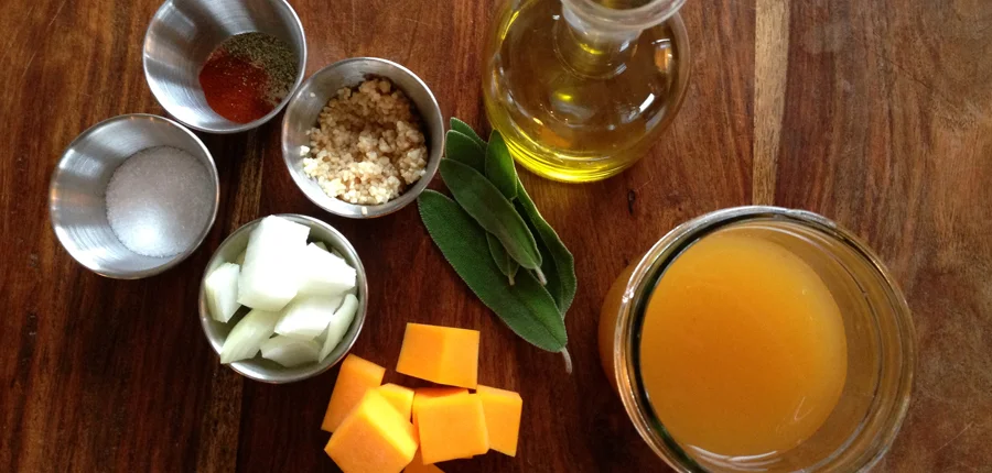 BUTTERNUT SQUASH SOUP