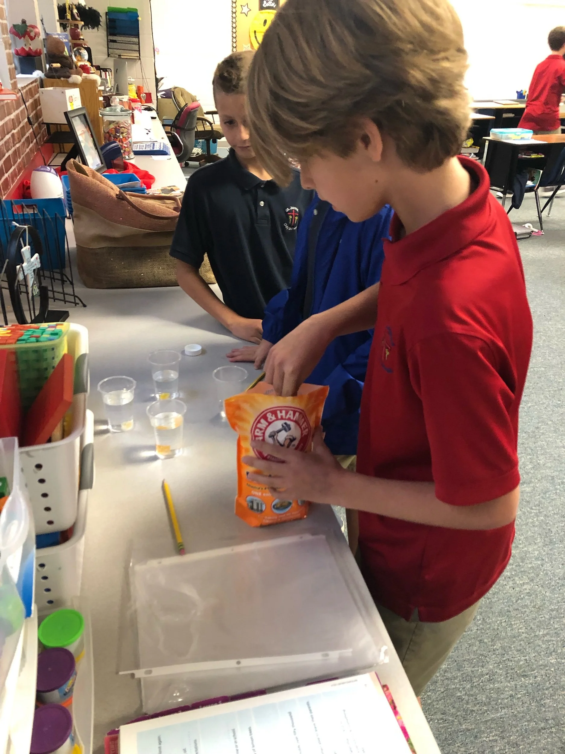 Science is fun in 4th grade — St. James Day School