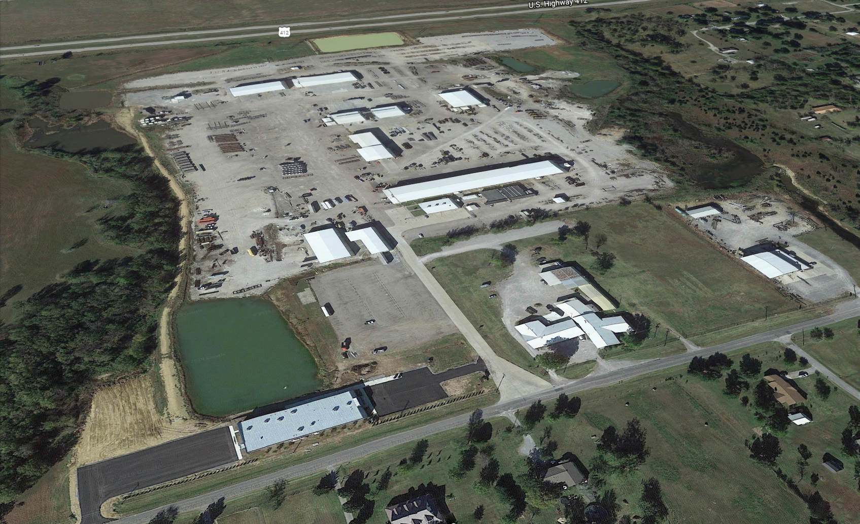 ParFab corporate’s office and fabrication facilities located in Inola, Oklahoma