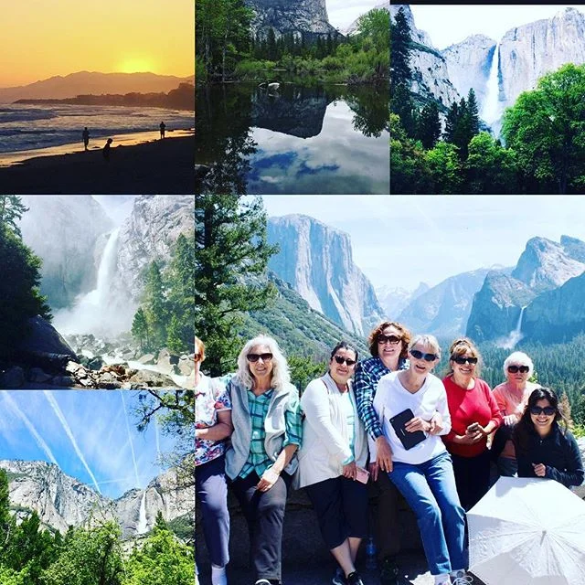 From Carpinteria State Beach to Yosemite National Park. It was an awe- inspiring week!