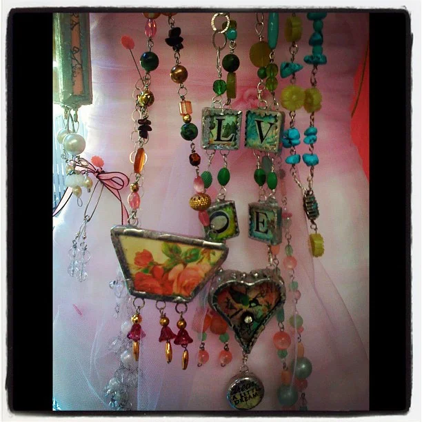 Jewelry made in Sally Jeans workshop