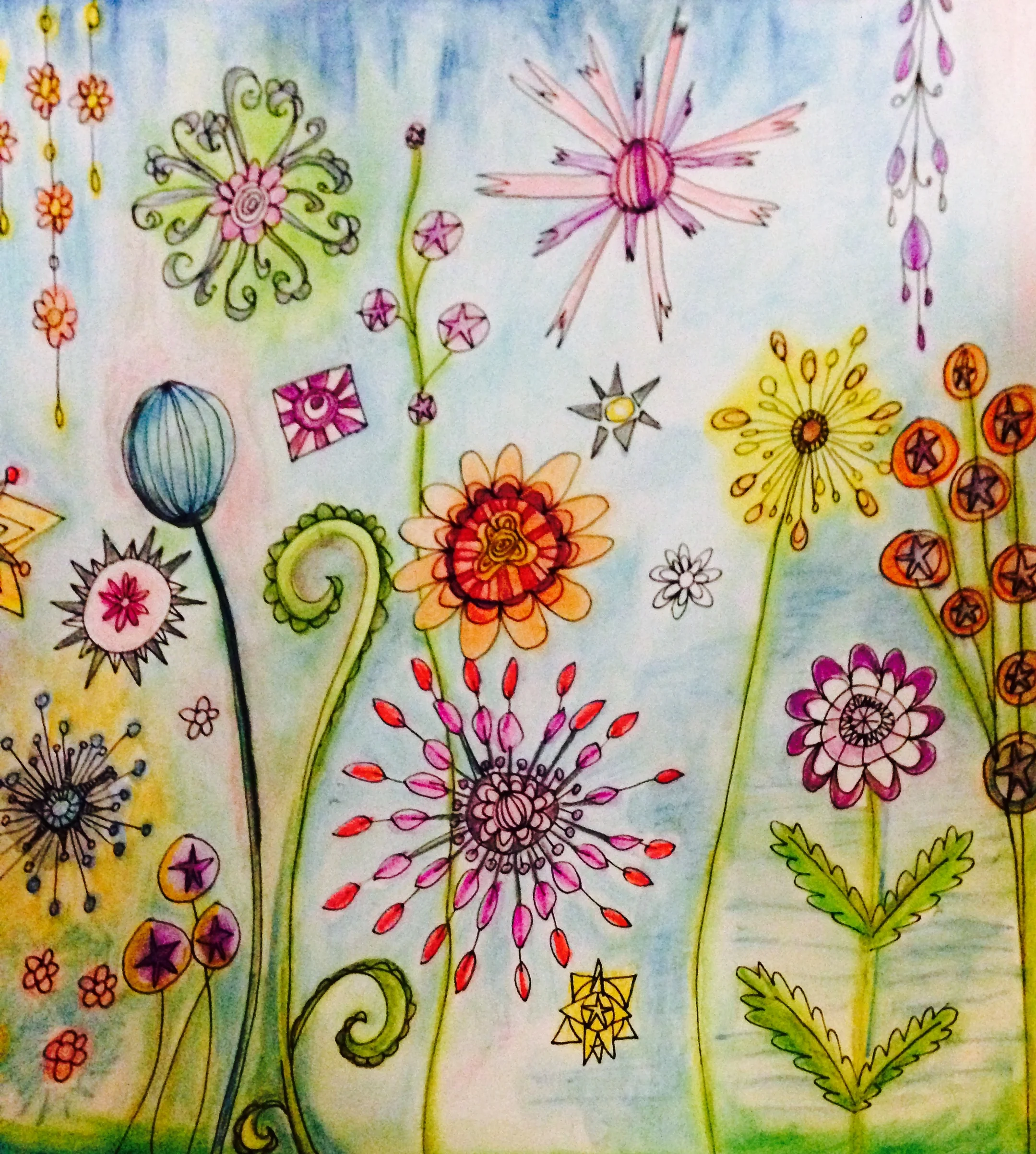 Doodle Flowers