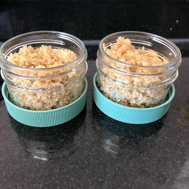 Pretty hard to impossible to always have food ready for your kids who eat dinner at 5 or 6 pm. Every time I make a batch of grains like quinoa I freeze 1-2 portions so always have freezer stocked with ready made foods for quick weeknight dinners. My 