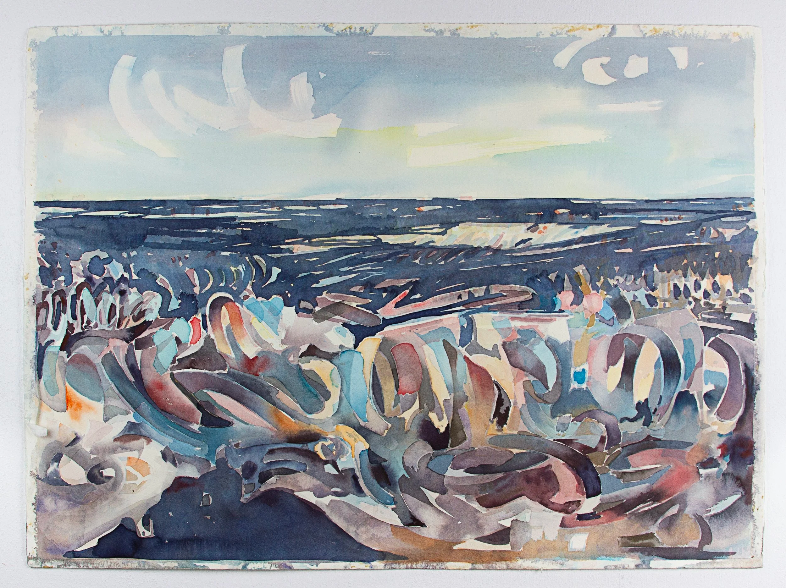 Jig    Watercolour on paper  76x56cm
