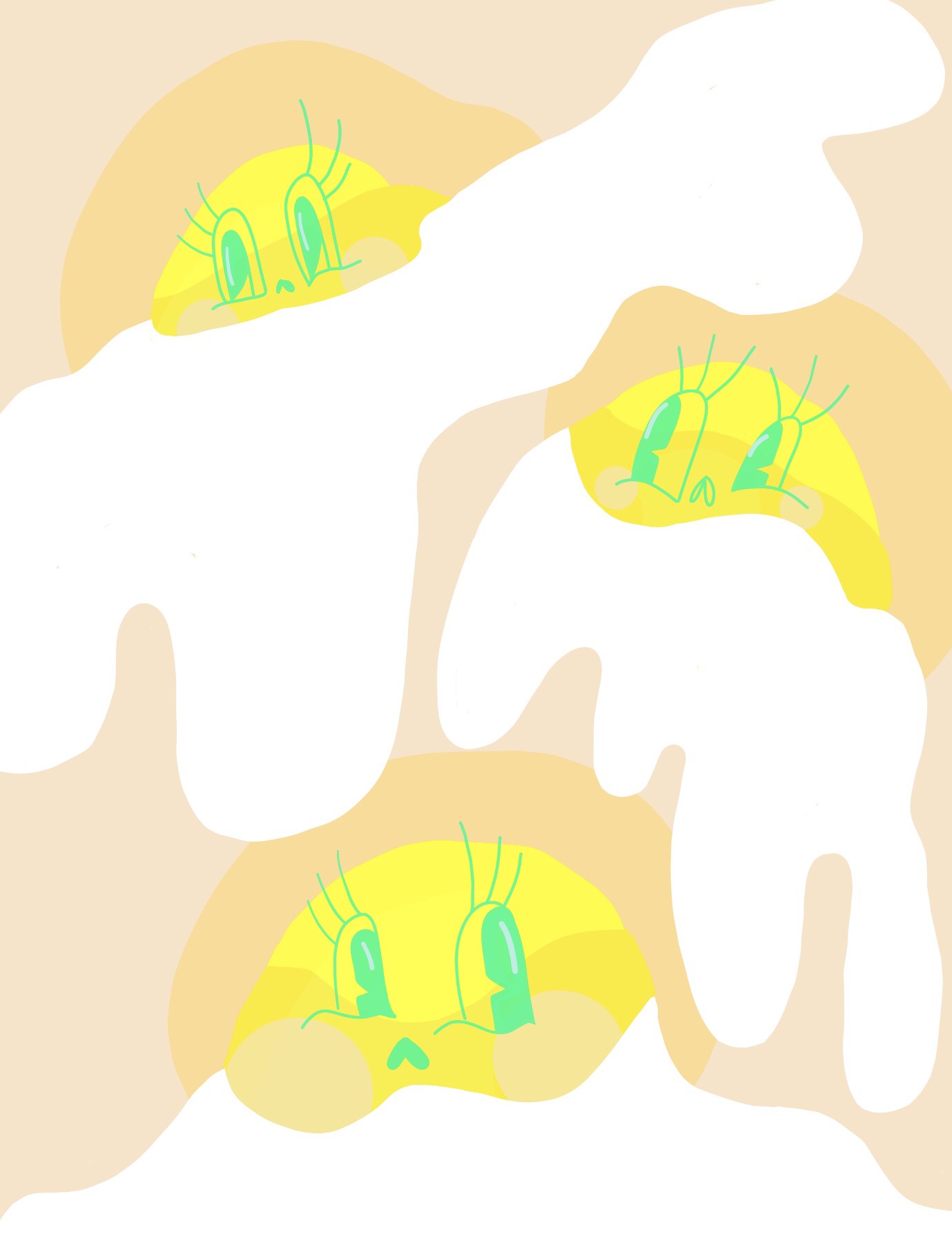 KB • Nashville, TN @kkbbkb This is my first digital drawing. I don’t really like eating eggs but I learned I love drawing them.