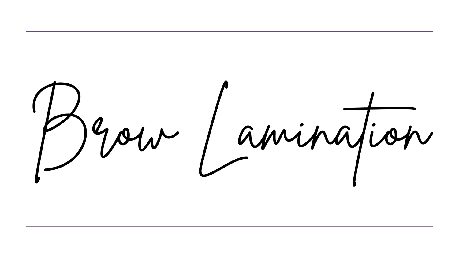 Brow Lamination — Elevate Esthetics