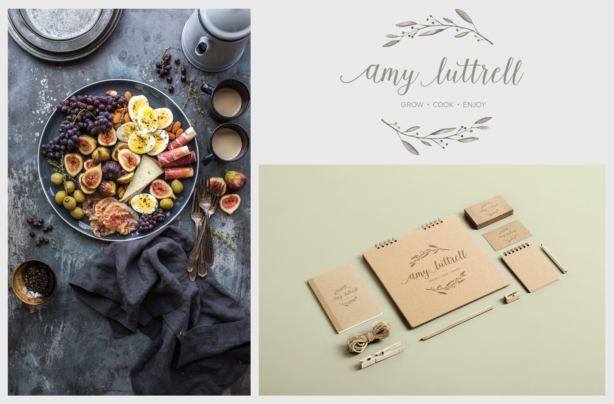 Amy Luttrell Logo Design