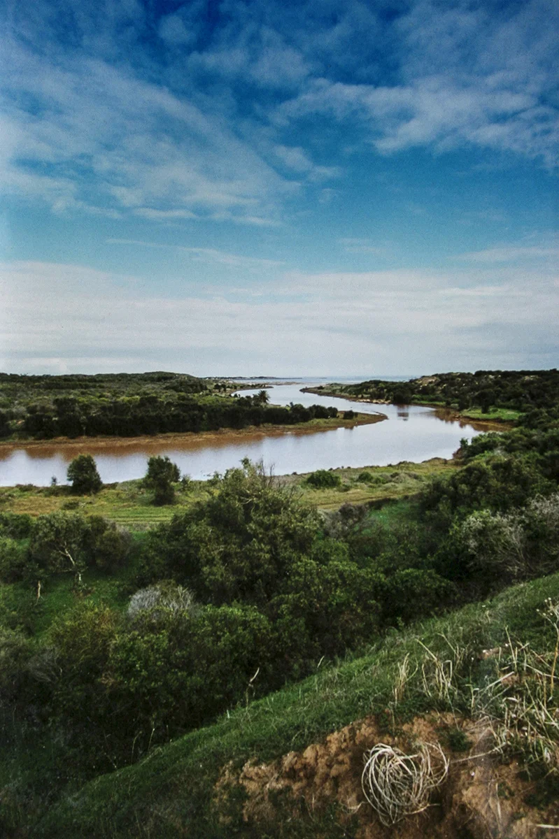 River mouth at Dongarra, Western Australia