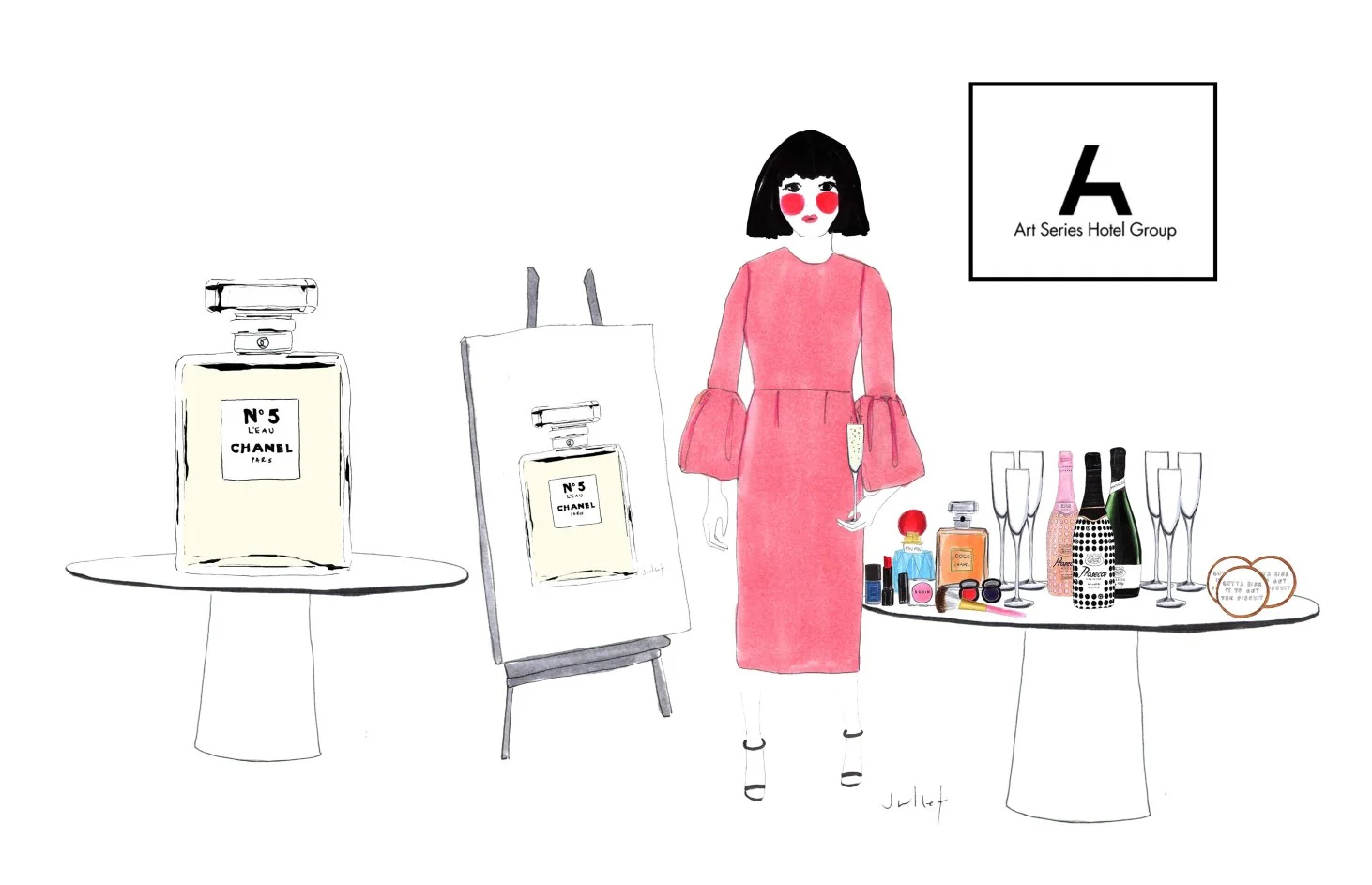 Pen, Paper & Prosecco at The Larwill Studio