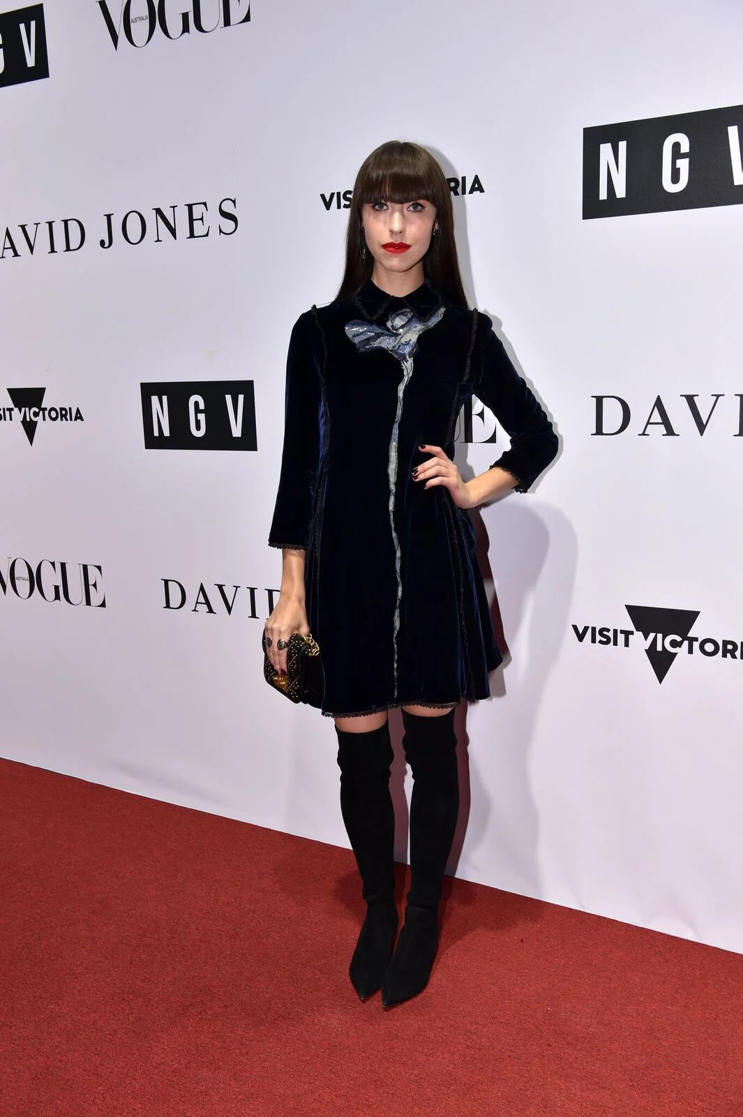 The Inaugural 2017 NGV Gala Red Carpet